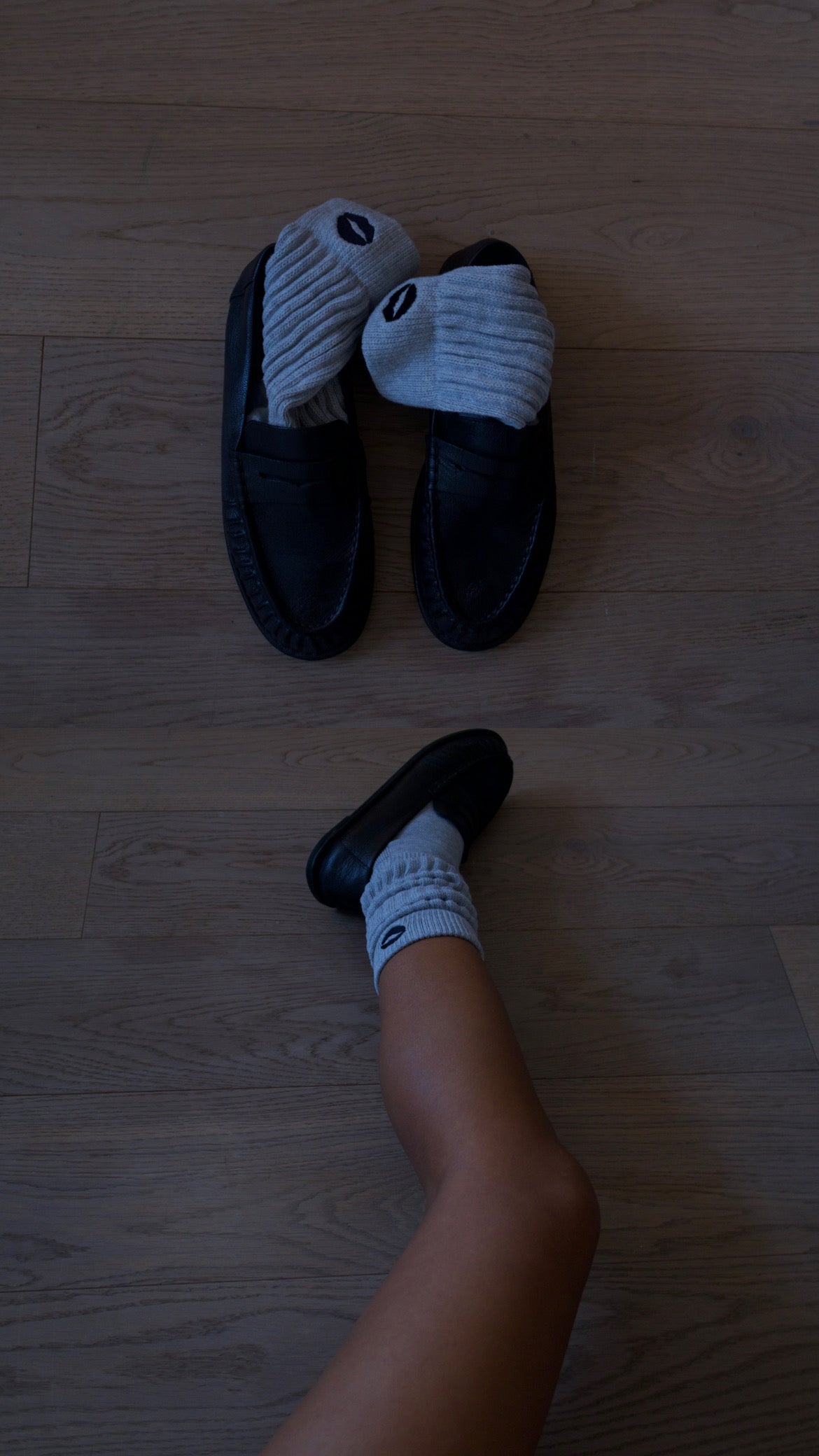 Loones COZY KISS | 2er Set | off-white & grey melange Ansicht 7