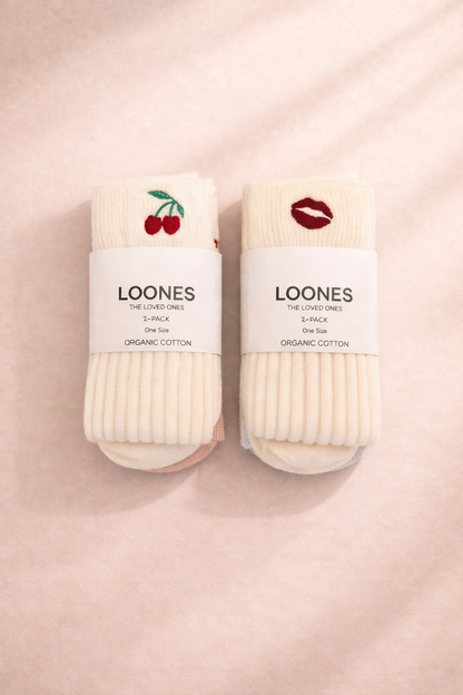 Loones COZY Selection | 4er Set (1 Paar gratis) Studio Aufnahme