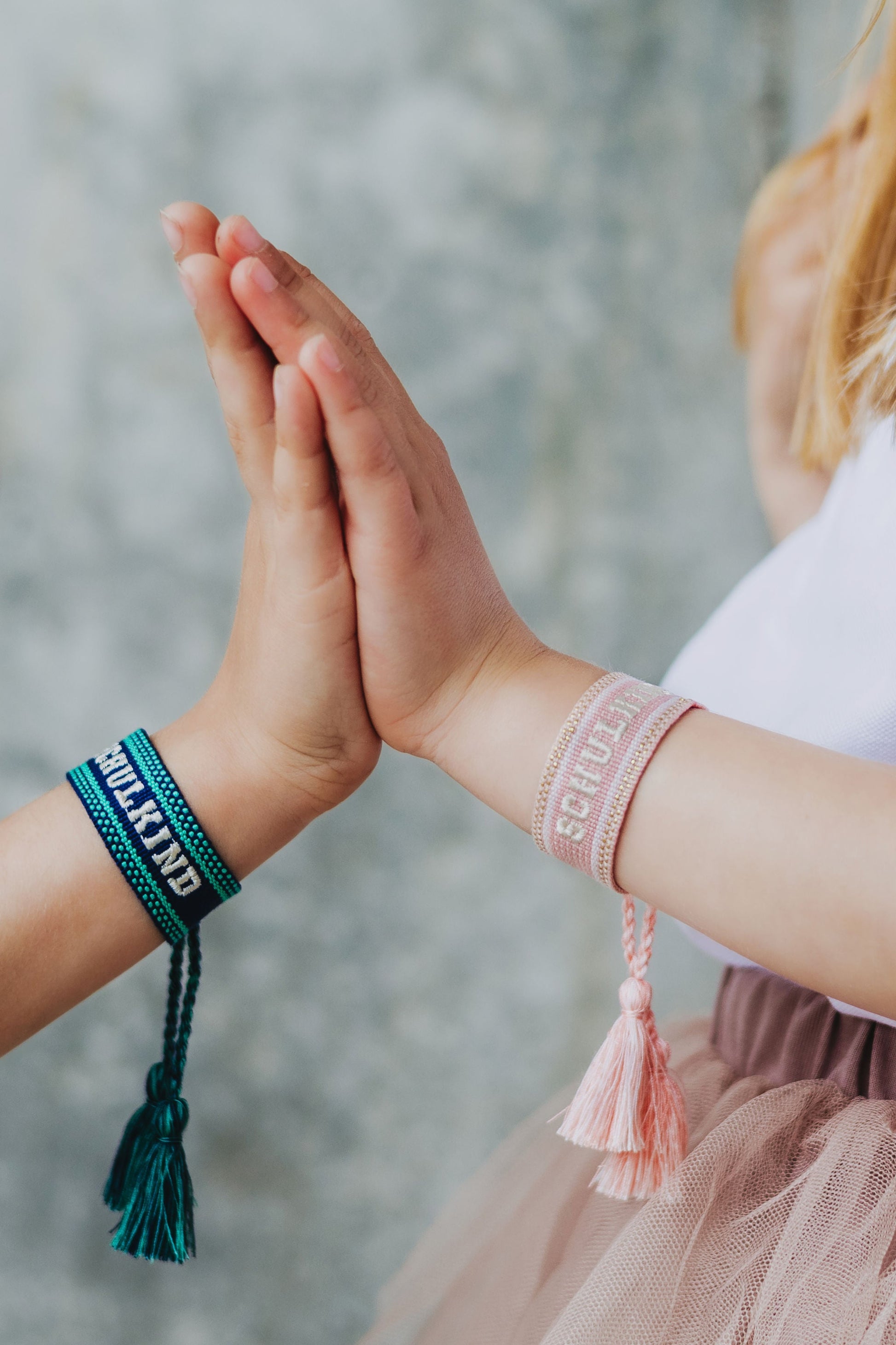 Loones gewebtes Armband SCHULKIND | royal-blue Ansicht 3