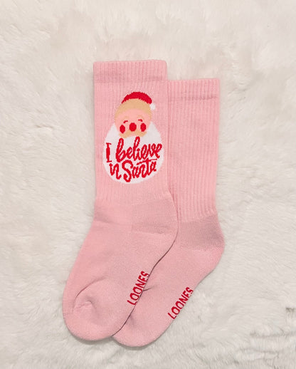 Loones I believe in Santa | Kids | pale pink Ansicht 3