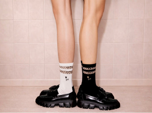 Loones LEO LOVE | 2er Set | black & white Studio Aufnahme