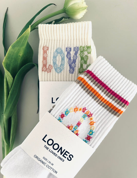 Loones Love, Peace & Flowers | 2er Set Studio Aufnahme