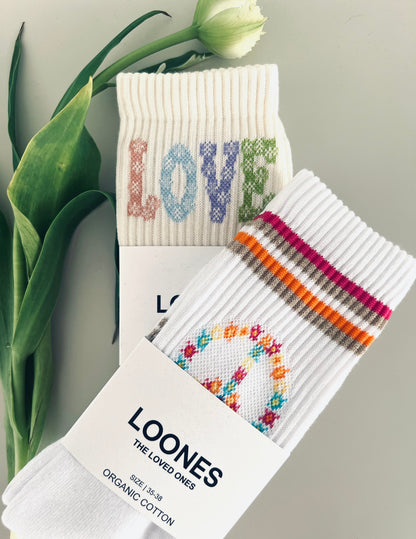 Loones Love, Peace & Flowers | 2er Set Studio Aufnahme