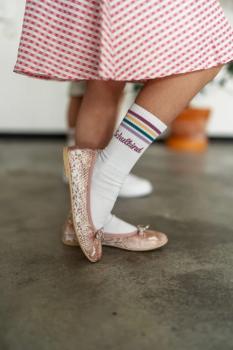 loones Schulkind Socken Mädchen - plume