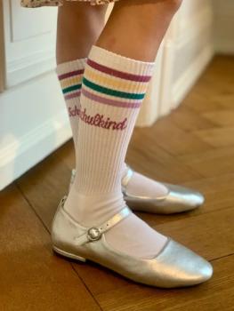 loones Schulkind Socken Mädchen - plume