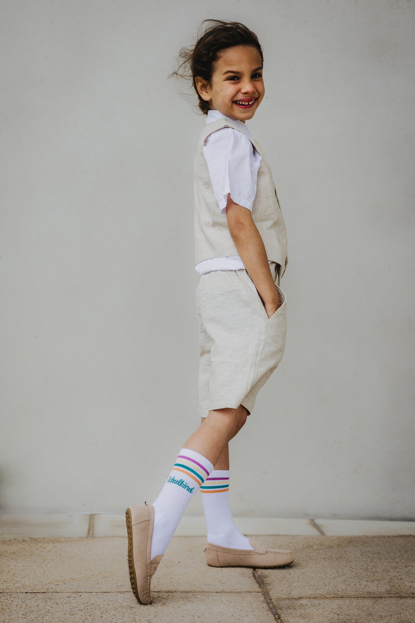 Loones Socken Schulkind | petrol Ansicht 7