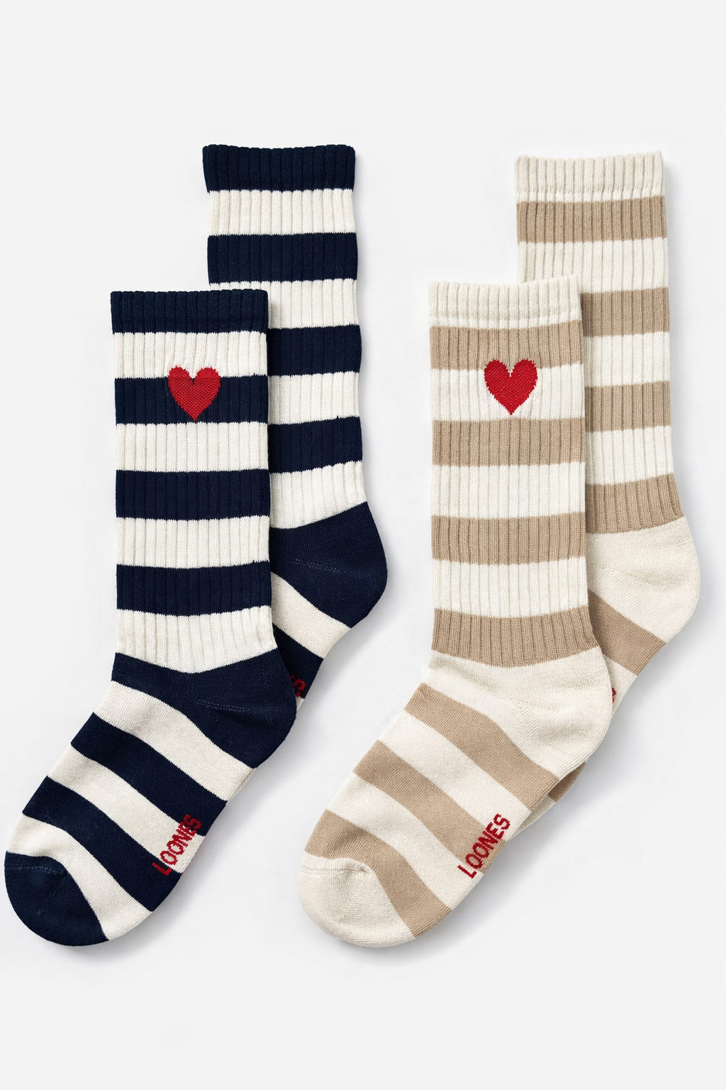 Loones STRIPES OF LOVE | 2er Set | sand & sea Ansicht 3