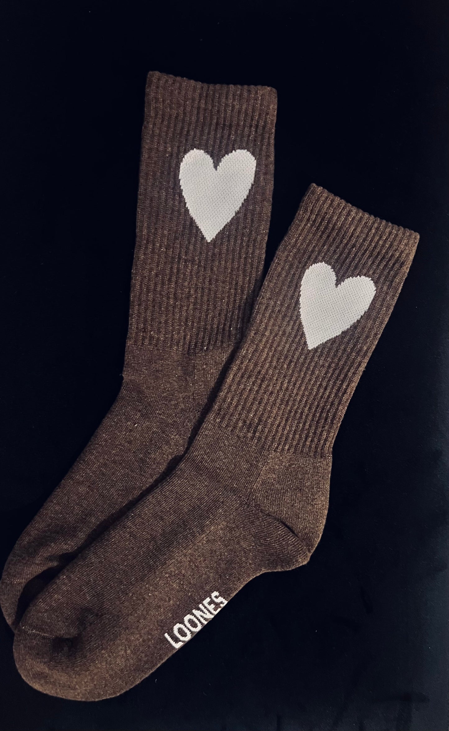 Loones THE BIG HEART | 2er Set | cream & mokka melange Ansicht 3