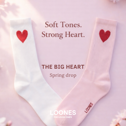 Loones THE BIG HEART | 2er Set | soft blush Ansicht 4