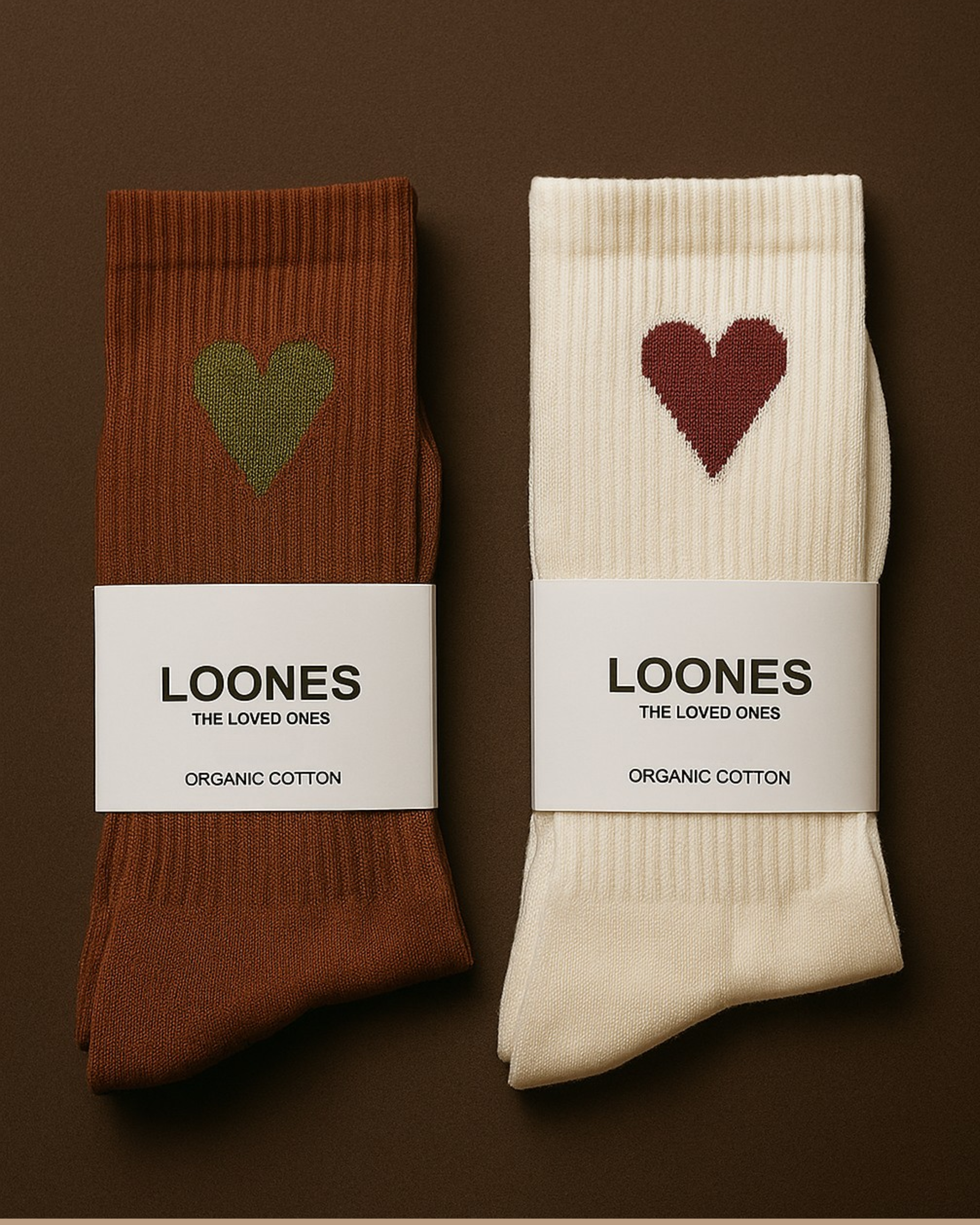 Loones THE BIG HEART | 4er Set | chocolate kiss & berry whisper Ansicht 6