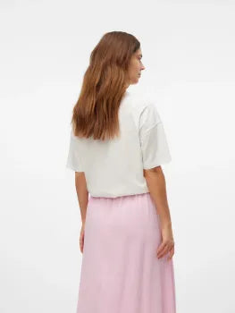 MAMALICIOUS Umstands-T-Shirt MAMA ALL DAY EVERYDAY weiss