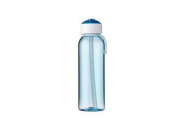 Mepal Wasserflasche Flip-up Campus 500 ml - blau - für kohlensäurehaltiges Wasser