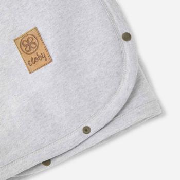 Cloby multifunktionale Teddy Decke grau – Winter