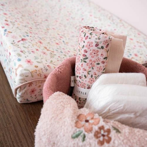 Musselintuch Swaddles 70 x 70 cm Fairy Floral / Blossom | Little Dutch – Detailansicht