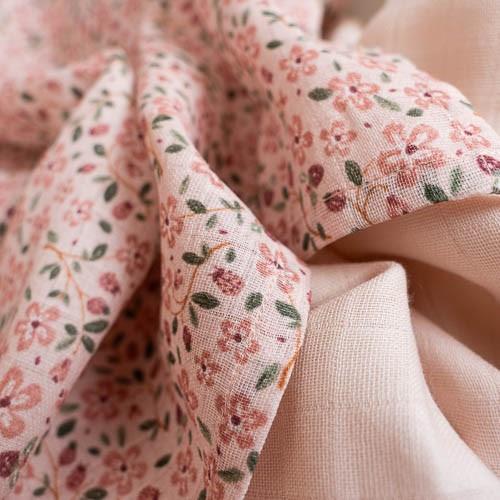 Musselintuch Swaddles 70 x 70 cm Fairy Floral / Blossom | Little Dutch – Material