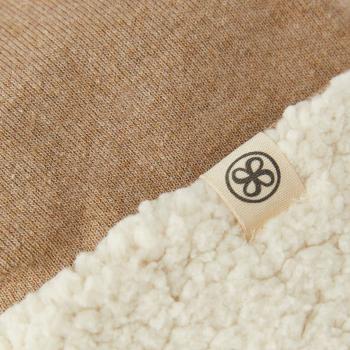 Cloby Teddy Mütze zum wenden brown 6 - 12 Monate