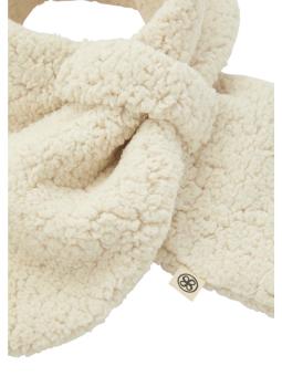 Cloby Teddy Schal Off White ab 6 Monate Detailansicht