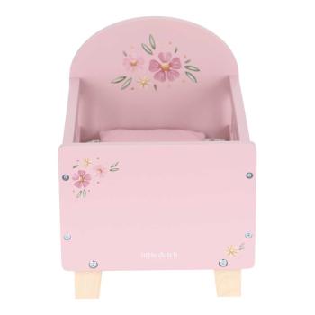 Little Dutch Puppenbett Holz mit Textilien – Soft Flowers Liefertermin Anfang März