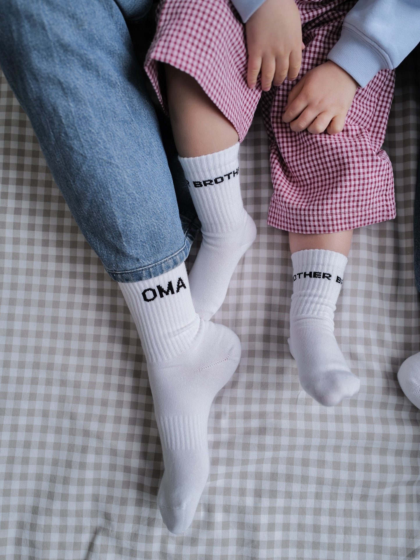 Famvibes Brother Original Socken weiss
