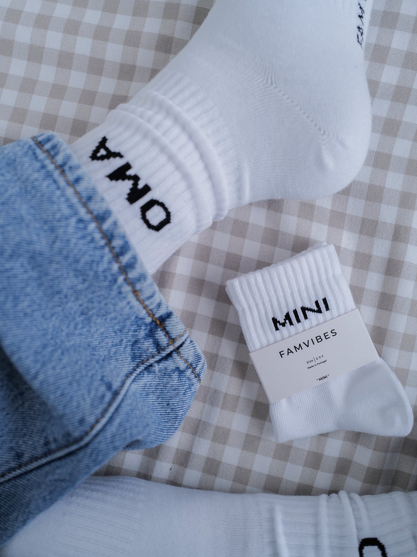 Famvibes Oma Original Socken weiss
