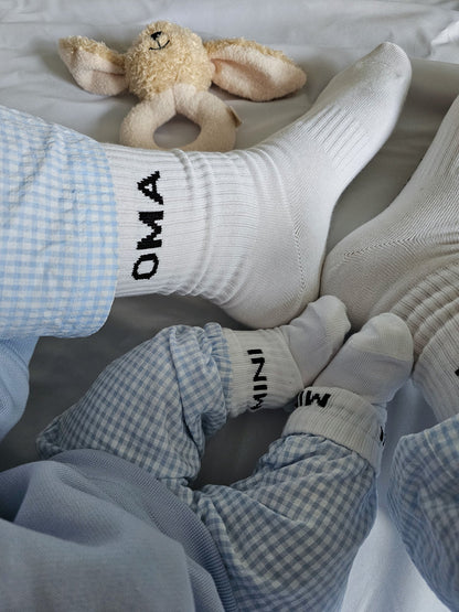 Famvibes Oma Original Socken weiss