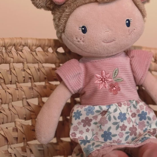 Little Dutch rosa Kuschelpuppe Rosa 35 cm