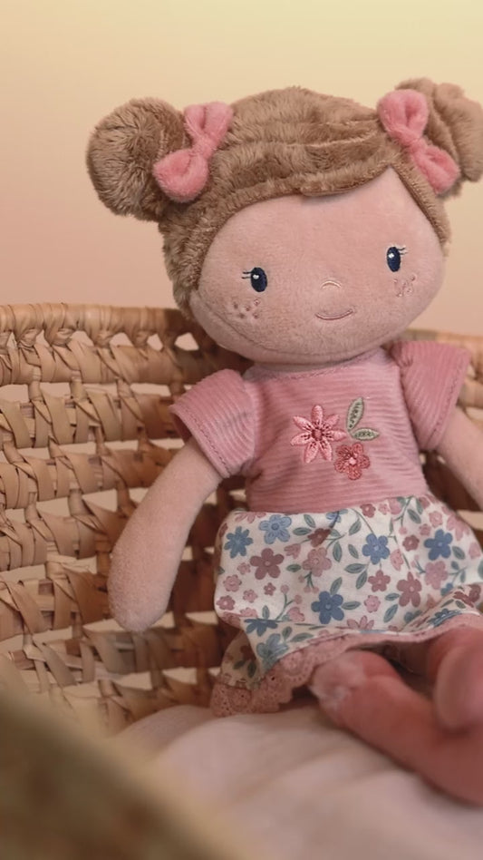 Little Dutch rosa Kuschelpuppe Rosa 35 cm