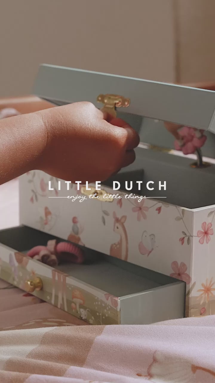 Little Dutch Holz Schmuckset Erdbeere