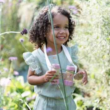 Little Dutch rosa Kinder Fernglas Holz - Fairy Garden