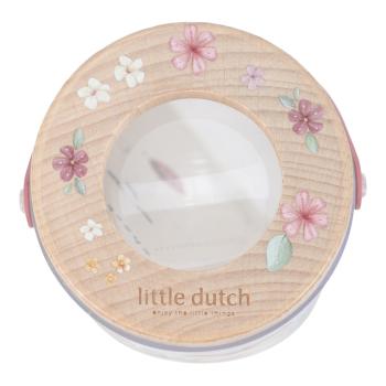 Little Dutch Insektenglas mit Lupe rosa- Fairy Garden Lupenglas