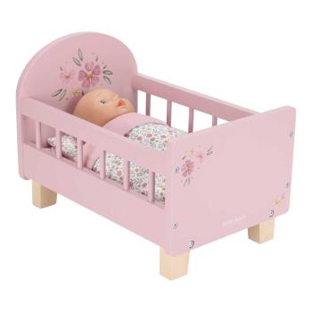 Little Dutch Puppenbett Holz mit Textilien – Soft Flowers Liefertermin Anfang März
