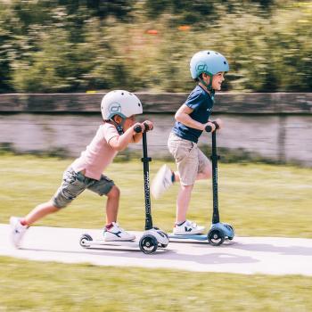 Highwaykick 3 LED - steel blau Scoot & Ride