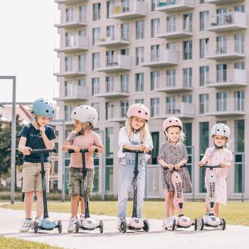 Highwaykick 3 LED - steel blau Scoot & Ride