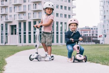 Scoot & Ride Highwaykick 1 forest - 2 in1 Kickboard mit Sitz grün 1-5 Jahre