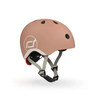 Scoote & Ride Helm Größe XXS - mocha