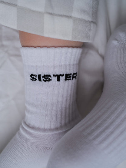 Famvibes Sister Original Socken weiss