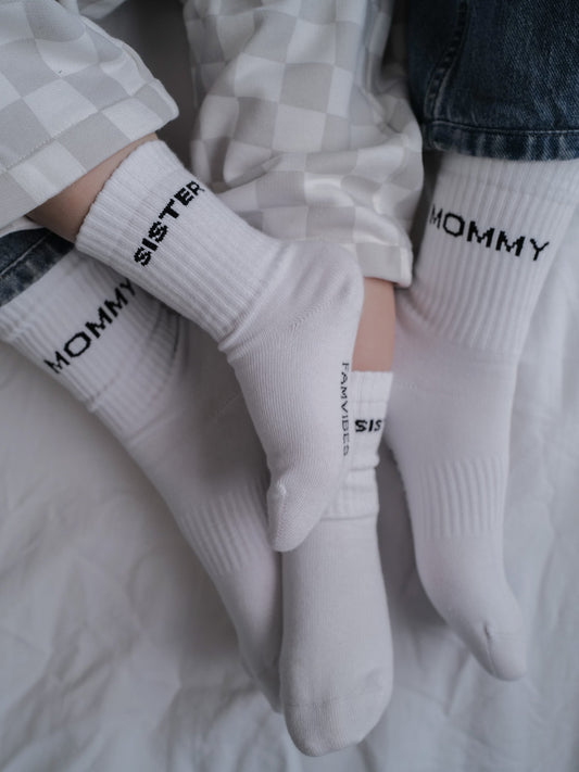 Famvibes Sister Original Socken weiss