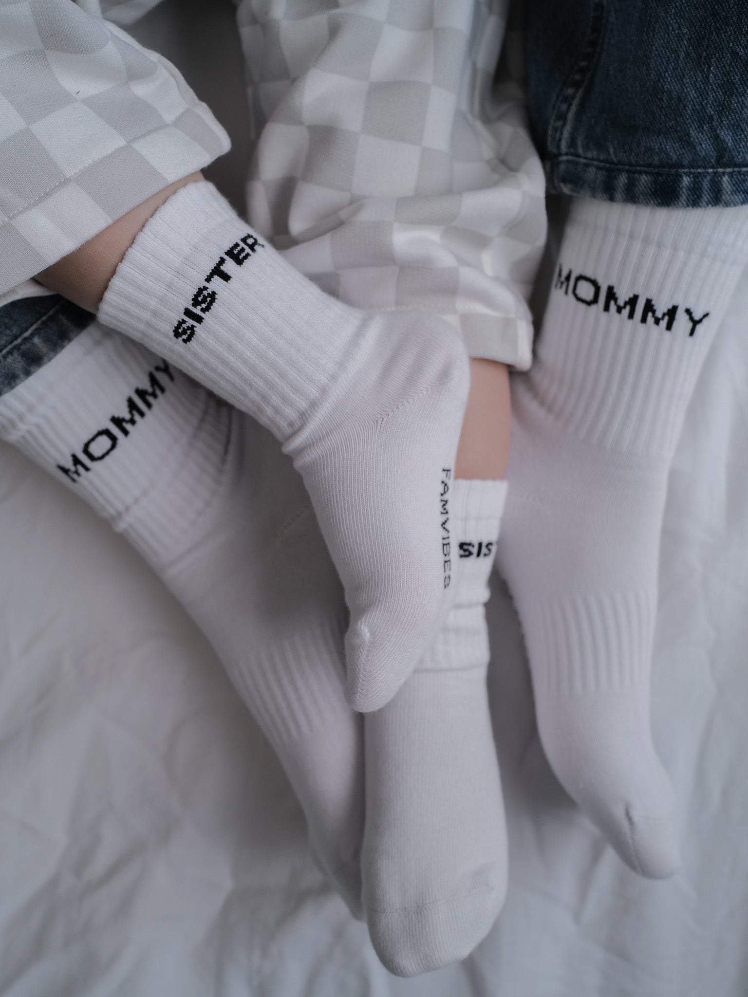 Famvibes Sister Original Socken weiss