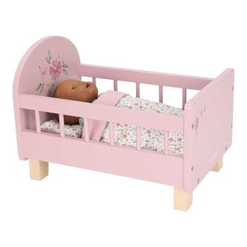 Little Dutch Puppenbett Holz mit Textilien – Soft Flowers Liefertermin Anfang März