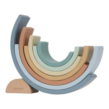 Little Dutch Stapelbogen Holz blau - Forest Friends