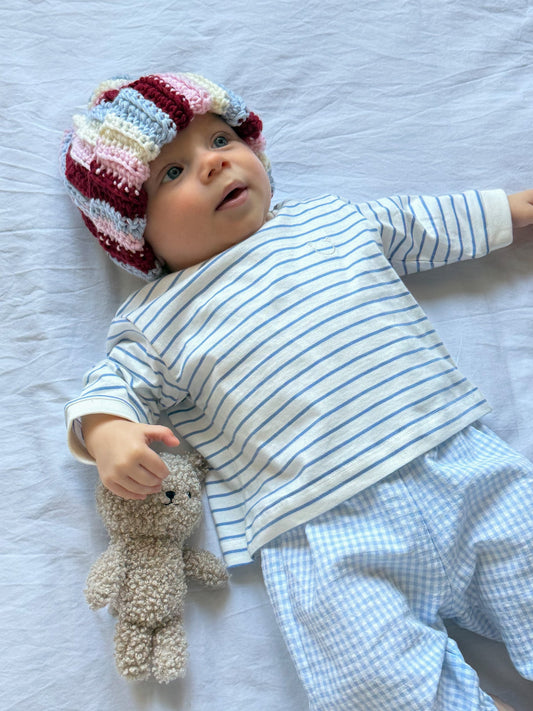 Famvibes Longsleeve striped Baby/Kids blue