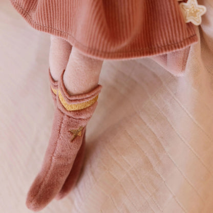 Little Dutch Schmusepuppe Superheld Rosa - 35 cm