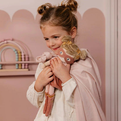 Little Dutch Schmusepuppe Superheld Rosa - 35 cm