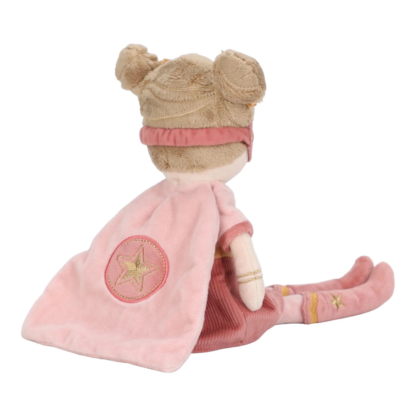 Little Dutch Schmusepuppe Superheld Rosa - 35 cm