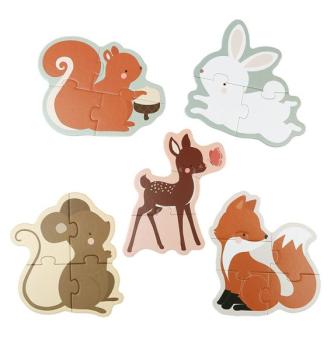 A Little Lovely Company Waldfreunde Puzzle