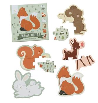 A Little Lovely Company Waldfreunde Puzzle Detailansicht