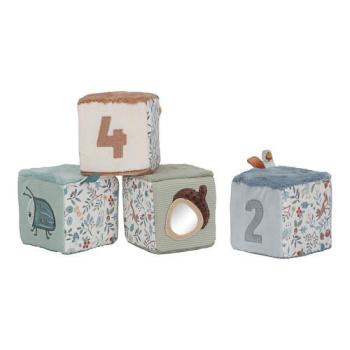 Little Dutch Stoffwürfel Set blau - Forest Friends LD8916