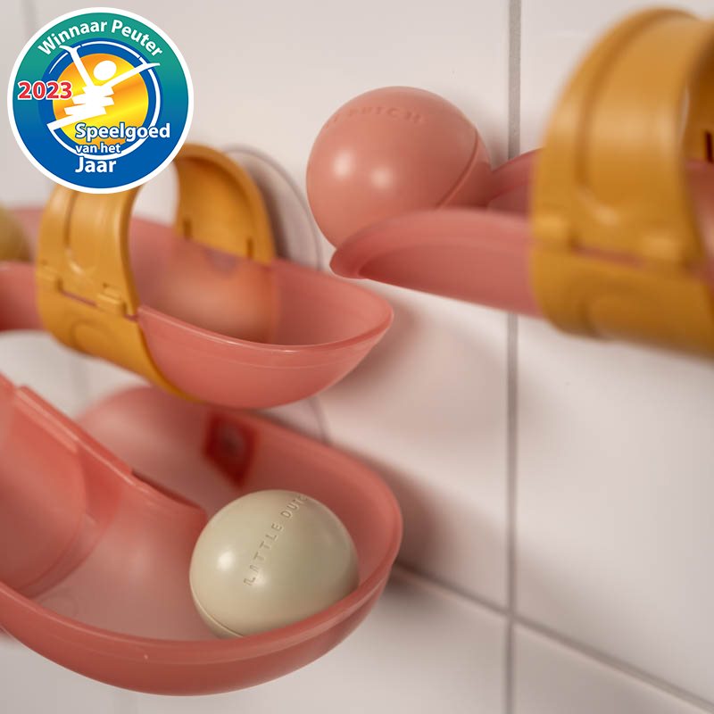 Wasserbahn rosa Little Dutch Badekugelbahn – Detailansicht