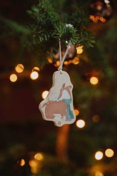 Little Dutch Weihnachtsbaumschmuck aus Holz 10teilig